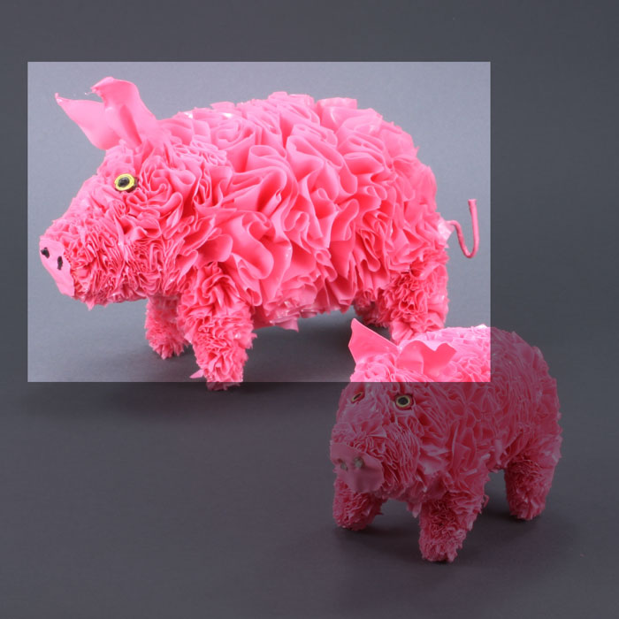 Plastic Pig 5"